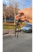 WONE İskelet Anahtalık  Çanta Dikiz Aynası Süsü ( Eklemlerin Tamamı Hareketli ) thumbnail 3