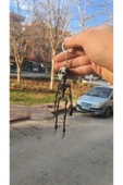 WONE İskelet Anahtalık  Çanta Dikiz Aynası Süsü ( Eklemlerin Tamamı Hareketli ) thumbnail 4