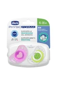 Chicco Air Ergonomik Şekil Silikon Emzik Geniş Havalandırma Delikleri Pembe 6-16 Ay thumbnail 3