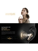 QCY MeloBuds Pro HT08 ANC TWS Siyah Kulak İçi Bluetooth Kulaklık - Siyah thumbnail 4