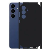 Samsung Galaxy S25 FE ile Uyumlu 360 Arka Kaplama   Mat Siyah - 1