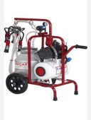 AKÇAY Tek Sağım Yağlı Sistem 30 Lt Alüminyum Güğümlü Süt Sağım Makinesi - 1