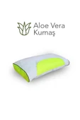 Gold serisi klimalı çocuk yastığı,aloe vera kumaşlı cilt dostu ortopedik Visco parçacıklı yastık yıkanabilir kılıflı 1200 gr thumbnail 1