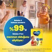 Bebelac 1200GR (800GR+400GR) No:4 Devam Sütü (1+ Yaş) Avantaj Pk (6 Lı Set) thumbnail 3
