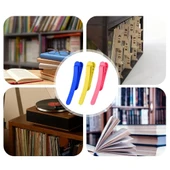 Kitap Okuma Ayracı Silikon, Yeşil, 1 Adet, thumbnail 6