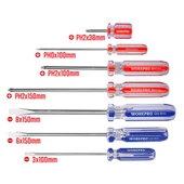 WORKPRO WP200533 7 Parça CR-V Manyetik Profesyonel Tornavida Seti - 2