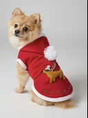 Buddy Kapşonlu Yılbaşı Köpek Sweatshirt Noel - 1