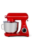 M122 1800 W 6 Litre Alüminyum Döküm Hamur Makinesi Stand Mikser Kırmızı - 2