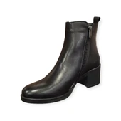 VENÜS 25021503K TOPUKLU KLASİK DERİ KADIN BOT thumbnail 4