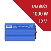 LEXRON 12 VOLT 1000 WATT 1 KW TAM SINUS İNVERTER - INVERTOR thumbnail 1