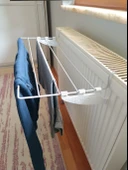 60x30cm 5 Telli Kalorifer Petek Çamaşır, Kıyafet Kurutma Askılığı - 3