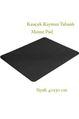 40 x 30 cm Siyah Mouse Pad Kaymaz Gaming Oyuncu Mause Ped Kauçuk Taban Gamer Mousepad thumbnail 2