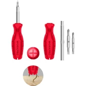 WORKPRO WP221066 6-IN-1 Çok Fonksiyonlu Değişken Uçlu Profesyonel Tornavida Seti thumbnail 3