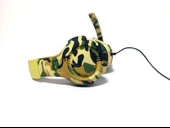 Snopy SN-8800 Kamuflas Desenli Bilgisayar ve Telefon uyumlu Kulak Üstü Mikrofonlu Kulaklık 3,5mm - 5