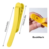 Kitap Okuma Ayracı Silikon, Mavi, 1 Adet, thumbnail 7