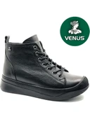 VENÜS 2551723K KALIN TABAN KADIN DERİ BOT thumbnail 2