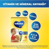 Bebelac 1200GR (800GR+400GR) No:4 Devam Sütü (1+ Yaş) Avantaj Pk (5 Li Set) thumbnail 5
