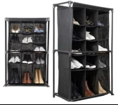 Ayakkabı Rafı - 15 Bölmeli Kumaş Ayakkabı Dolabı thumbnail 4