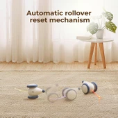 Cheerble Akıllı Kedi Fare Oyuncağı - Şarjlı, Mavi, 6x5x3.6 cm - 5