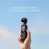 DJI Pocket 2 Creator Combo 3 Eksenli Gimbal Sabitleyici 4K Kamera - 3