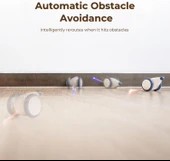 Cheerble Akıllı Kedi Fare Oyuncağı - Şarjlı, Mavi, 6x5x3.6 cm - 3