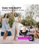 PHILIPS Bluetooth LED Aydınlatmalı Parti Hoparlörü - 5