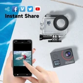 AKASO V50 Elite 4K60fps Dokunmatik Ekran WiFi Su Geçirmez Aksiyon Kamerası - 7