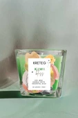 kreteg Soya Mumu Kiwi Bliss %100 Doğal Aromaterapi 250 gram thumbnail 2