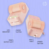 HP Sprocket Panorama Instant Taşınabilir Etiket ve Fotoğraf Yazıcısı Hediye Paketi - 8