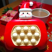 YÜKSEK KALİTE NOEL BABA POPİT OYUNU SESLİ IŞIKLI POPİT VIP AKIL OYUNLARI YILBAŞI NOEL HEDİYELERİ thumbnail 1