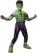 Jazwares Marvel Erkek Çocuklar İçin Deluxe Hulk Kostümü - 1