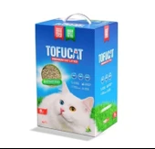 Tofucat Bitkisel Pelet Kedi Kumu 8L - Doğal, Tozsuz ve Çevre Dostu Temizlik - 1
