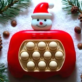 YÜKSEK KALİTE KARDAN ADAM POPİT OYUNU SESLİ IŞIKLI POPİT YILBAŞI NOEL HEDİYELERİ VIP AKIL OYUNLARI thumbnail 1
