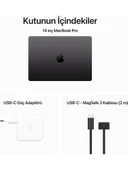MacBook Pro M3 Pro 18 GB 512 GB SSD 14C GPU 14" MRX33TU/A Uzay Siyahı Outlet (Açıklamayı Okuyunuz) thumbnail 5