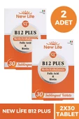 Seddar Collection New Life B12 Plus Methylcobalamin 30 Tablet 2 Adet - 1