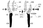 Felco 4 Budama Makası By-pas Sağ El - 4
