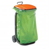 Tekerlekli Çöp Çimen Toplama Arabası Tekerlekli - 1