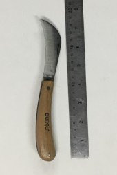 Burcu Aşı Bıçağı Ceviz Aşı Çakısı Eğri Dövme Bıçak - 6