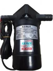 24 Volt Vakumlu Sıvı Aktarım Mazot  Su Süt  Pompası 140 Watt - 1