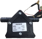 24 Volt Vakumlu Sıvı Aktarım Mazot  Su Süt  Pompası 140 Watt - 4