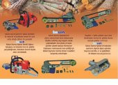 Baseh Kabuk Soyma Makinesi Stihl - 044/ 046/ 290/ 360/ 361/ 390/ 440/ 460 - 6