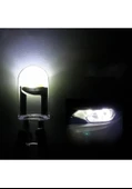 Fiat 500 Plaka Parklar Için Cam Led T10 Beyaz Ampul 2 Adet thumbnail 2