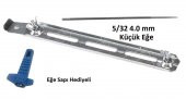 Tecomec Zincir Bileme Eğeleme Aparatı+ İnce Eğe 5/32 4.0 mm - 1