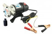 Gross 24 Volt Vakumlu Sıvı Aktarım 3/4"Mazot Su Süt Pompası Kendinden Emişli - 1
