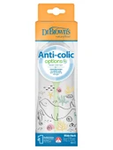Dr.Brown's Geniş Ağız PP Antikolik Options Biberon  270 ml Kız - 1