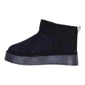 Skuaıter Garf Siyah Kız Çocuk İçi Kürklü Düz Bot thumbnail 3