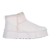 Skuaıter Tinsa Bej Kadın İçi Kürklü Düz Bot thumbnail 2