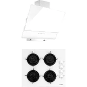 Kumtel 2'Li Beyaz Ankastre Set (KO-40TAHDF + DA6-835) thumbnail 1