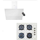 Kumtel Ankastre 2 Li Set Kumandalı Rustik Bej thumbnail 1