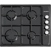 Kumtel 2'li Ankastre Set (KO-B66-S2 Siyah Ankastre Fırın + KO-410 BF Siyah Ankastre Ocak) thumbnail 2